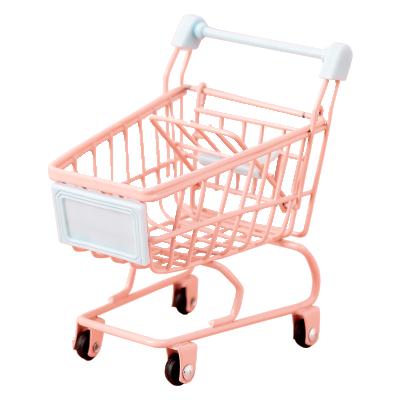 China Single Sided Supermarket Shopping Trolley for sale