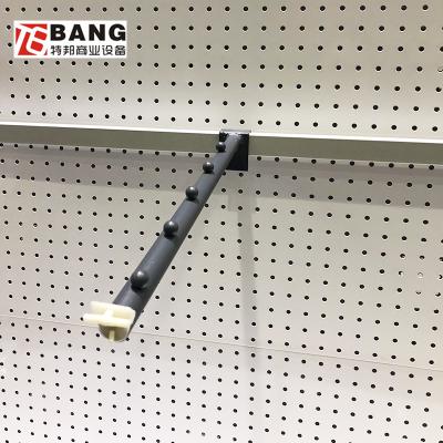 China Supermarket Skillful Gondola Series Hooks Display Metal Store Merchandise Display Shelving Parts for sale