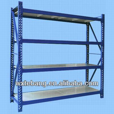 China heavy duty bracket/universal angle shelves/warehouse steel shelf for sale