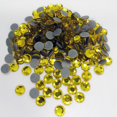 China Loose machine cut flatback Korean Hotfix Rhinestones for sale