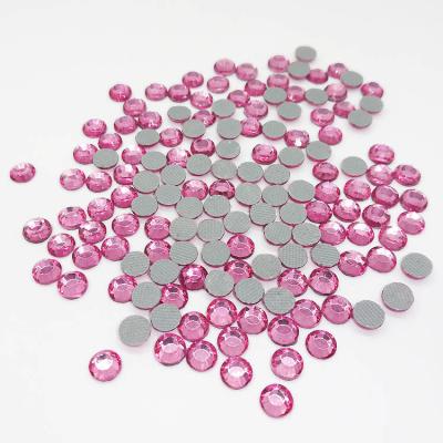 China Round 10ss Korean Crystal Hotfix Rhinestones Heat Transfers for sale