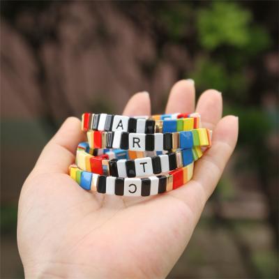 China Manufacturers Supply Modern Direct Alloy Stretch Beaded Bracelet Charms for sale