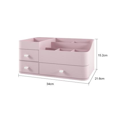 China New Fashion Trend Drawer Type Cosmetic Storage Makeup Organizer Box Or For Other Supplies Storage for sale