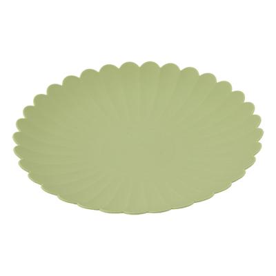 China Viable Creative Small Disk Snack Tray Dining Table Tray Cake Dessert Household Plastic Dishes For Parties for sale