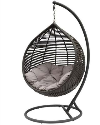 China Modern Hot Modern Household Yard Chair Rainproof Egg Rattan Furniture Sale Balcony Patio Hanging Outdoor Swing Chair for sale