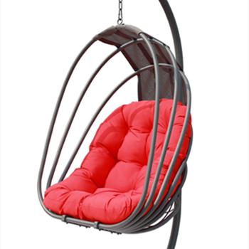 China Modern Outdoor Patio Garden Swing Chair Relaxation Wicker Rattan Hanging Folding Chair for sale