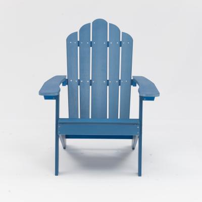 China Modern Outdoor Waterproof Plastic Patio Chair Adirondack Chair Sofa Garden Furniture Plastic Wood Chair for sale