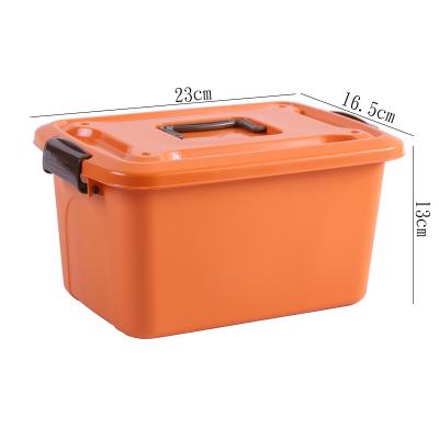 China Sustainable Eco-friendly Home Use 4L Storage Boxes And Bins Wholesale Plastic Storage Containers With Lid , Matching Box for sale