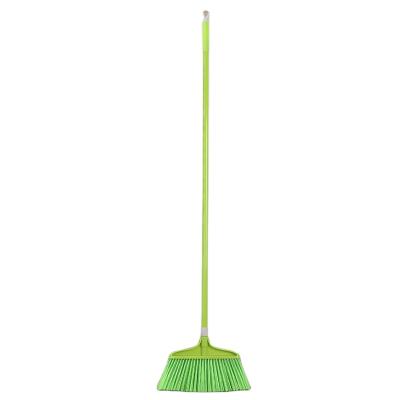 China China Manufacture Professional Durable Plastic Household Cleaning Broom With Long Steel Handle for sale