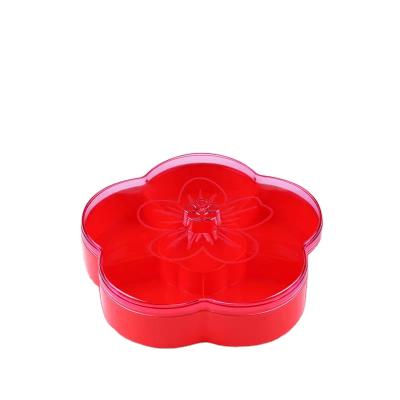 China Sustainable Plastic Candy and Nut Serving Container, Appetizer Tray, Plastic Food Storage Lunch Organizer for sale