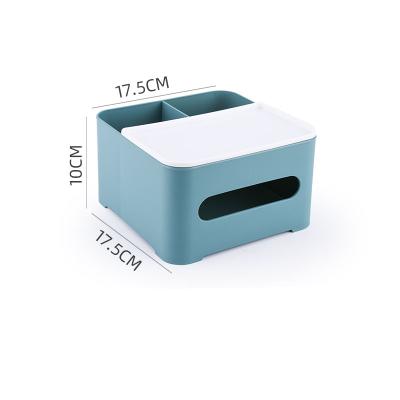 China Modern wholesale high quality multifunctional remote control box plastic tissue box and holder for sale