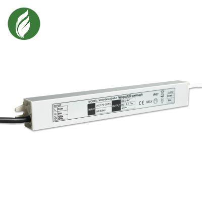 China New Product Universal 45W 24V DC Light Power Supply 24V 1.87A Switching Output Power Supply VHO-045-024A2 for sale