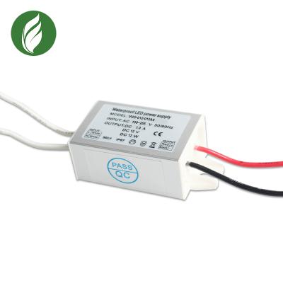 China 10w aluminum housing 24v waterproof IP67 led driver constant voltage what passed 2 years to guarantee change power supply for sale