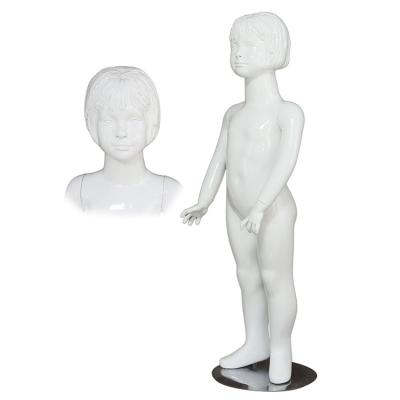 China Cute Full Body Child Plastic Mannequin Kids Mannequin For Wholesale for sale