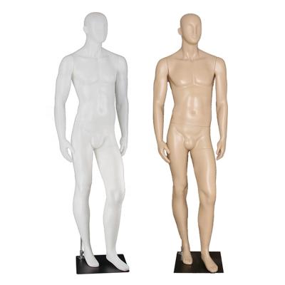 China Man Full Size PE Plastic Male Mannequin Body for sale