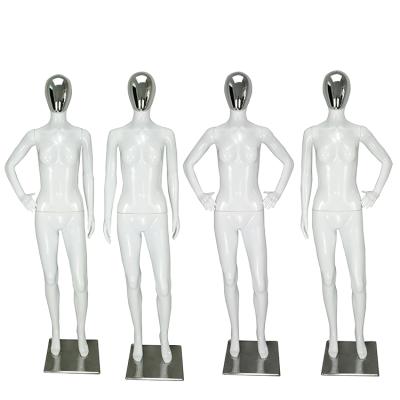 China Female Series Body Mannequin Wholesale ABS Lady Plastic Mannequin For Display for sale