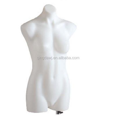 China Other Fancy Women Headless Torso Plastic Female Mannequins for sale