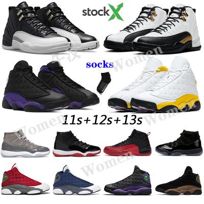 China High Quality Fashion Trend Men's Sneakers 11 12 Retro AJ Sports Shoes 11 12 13 Bred Cool Gray Newest In Stock X Brand Basketball Shoes For Men for sale