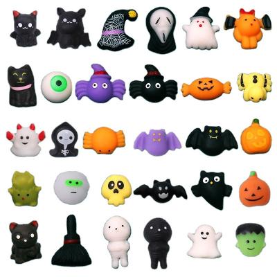 China Funny Educational Toy Halloween Random Design Kawaii Mochis Squishies Stress Relief Toy Birthday Gifts Classroom Prize Goodie Bag Stuffers for sale