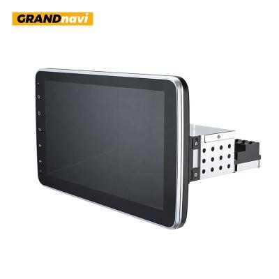 China Universal Detachable 10 Inch GPS Grandnavi SH10 1din Car Radio Android Rotating Screen Stereo for sale