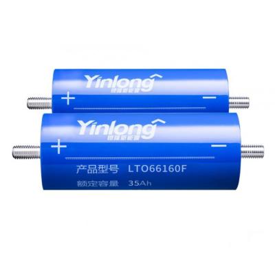 China High Quality Yinlong 2.3V 66160 40Ah LTO Solar Energy Storage Systems Battery Cell for sale