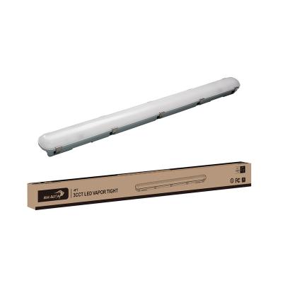 China 4ft Vaport Warehouse Light Fixture LED Tight Warehouse Linear Led Triproof Light for sale