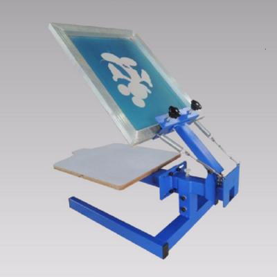 China 4 Color Multicolor 4 Color 1 Silk Screen Printer Press Equipment Hot Sale 500x600mm Screen Printing Machine Printer Reference 60x60x25cm 450x550mm for sale