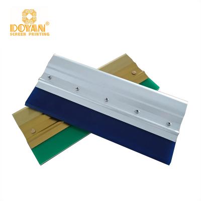 China Screen Printing Durable Doyan Aluminum Handle With Screen Printing Squeegee for sale