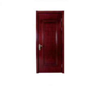 China Building Material Waterproof Fire Rated Interior WPC Interior Door With Frame for sale