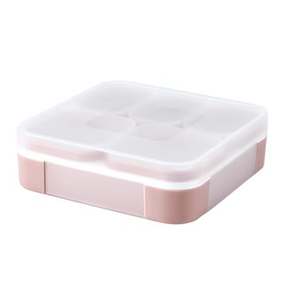 China Korean High Quality Viable Food Container Plastic Storage Containers Wholesale Bento Kid Cutlery Bread Eco Friendly Passionate Food Bowl for sale