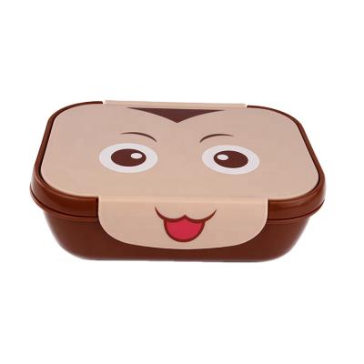 China 2022 Utility Model Plastic Disposable Cartoon Microwavable Food Bowl With Handle for sale