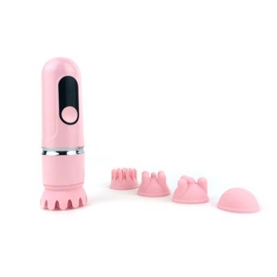 China Multifunctional Kneading Body Massage Instrument Portable PET Dedicated Silicone Massager for sale