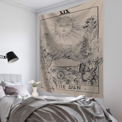 China Minimalist High Quality Tapestries Wall Tarot Ready To Ship Decorative Astrology Tapestry for sale