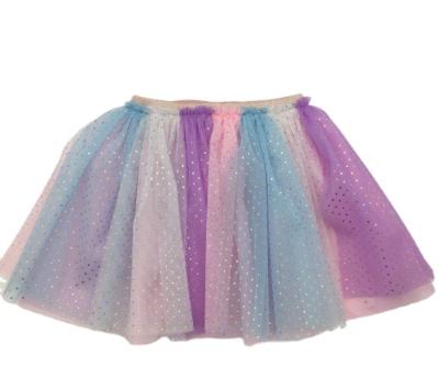 China 2020 new arrivals QUICK DRY fashion lovely kids tutu princess dance party Tulle skirt for baby's party for sale