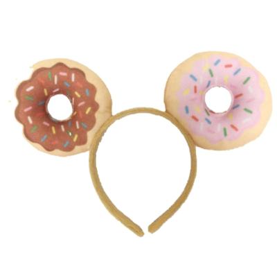 China New Innovative Mini Donut Headband Party Decoration Products Custom Girl Party Headbands for sale