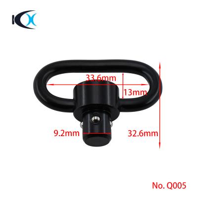 China Quick Ditach Chasing 1.32 Inch QD Gun Sling Strap Quick Detach Sling Swivel Mount for sale