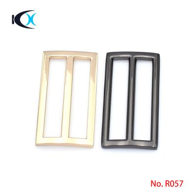 China Kaixin Eco-Friendly Metal Tri Glide Adjustable Bag Strap Slider Buckles 50mm for sale