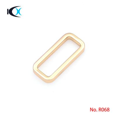 China Eco - Friendly Customized Oblong Handbag Accessories Square Ring Hardware Accessories For Backpacks for sale