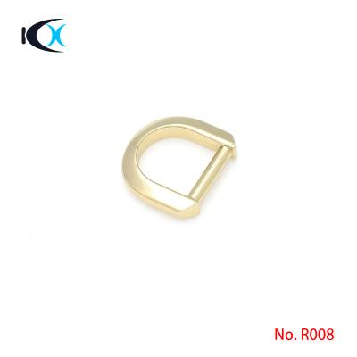 China Eco - Friendly Metal Hardware And Ring Type D Ring For Handbags for sale