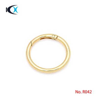 China Eco - Friendly Hot Sale Handbag Decorative Spring O Rings Handbag Fittings for sale