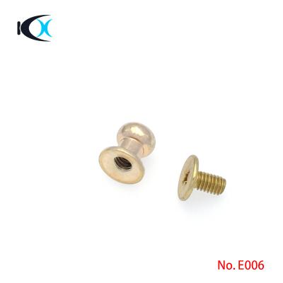 China Eco - Friendly Custom Antique Copper Gold Metal Insert Brass Jeans Rivet Buttons for sale