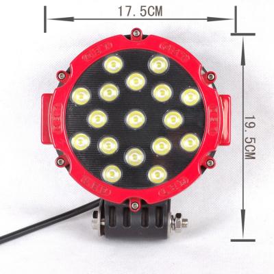 China 7inch 51W Truck LED Work Light 4x4 Off road Driving Light for sale