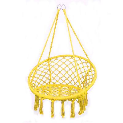 China Modern Basket Swings Basket Macrame Garden Swing Stainless Steel Iron Pipe Hammock Stand For Sale for sale