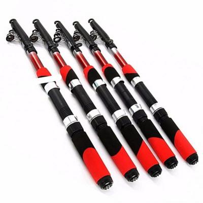 China Hot Sale China 2.7m Carbon Fiberglass Ice Fishing Rod Fishing Pole Telescopic Fishing Rod for sale