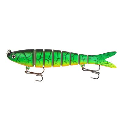 China Outdoor Activities Fishing Long Hot Jet 13.5cm23g Multi-segment Fish Mino Simulation Hard Bait Custom Fishing Lure for sale