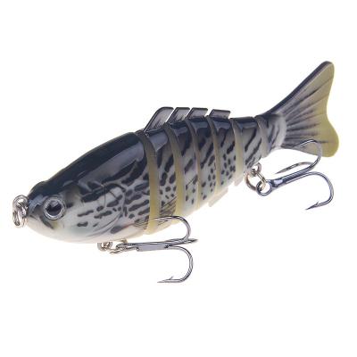 China Outdoor activities fishing seven sections 16g 10cm groundbait sea fishing simulation Mino hard bait for sale