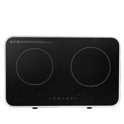 China Hotel Stove Double Touch And Knob Control Induction Cooker for sale