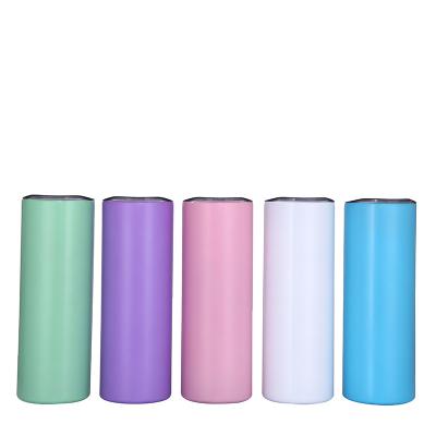 China PORTABLE 20oz Glow in the Dark Wholesale Sublimation Tumbler with Straw and Lid for sale