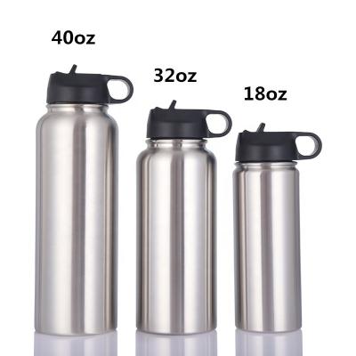 China 18oz 32oz 40oz PORTABLE Vacuum Insulated Thermos Flask Tumbler Stainless Steel Water Bottles Sports Bottle Wholesale for sale