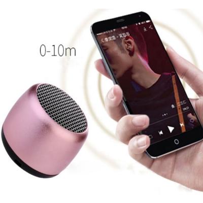 China Phone Function High Quality Mini Metal Wireless Speaker for sale